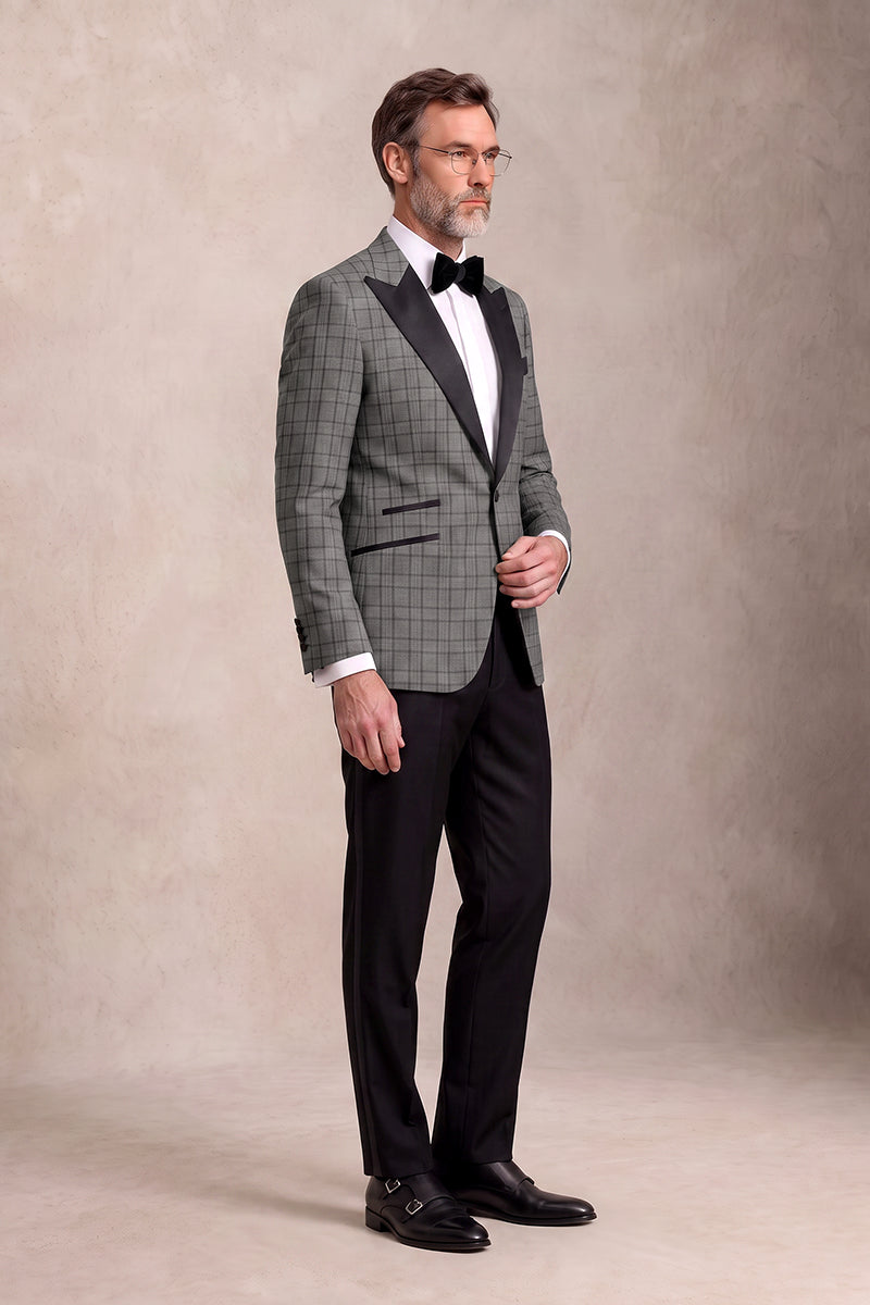Black 50% Merino Wool Suits