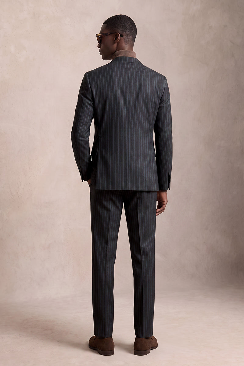 Black 50%% Merino Wool Suits