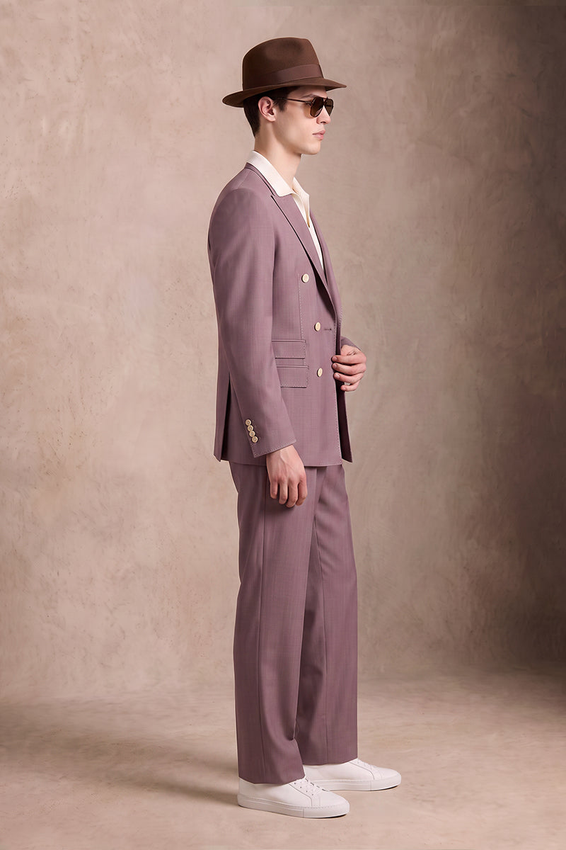 Purple 50% Merino Woo Blazers
