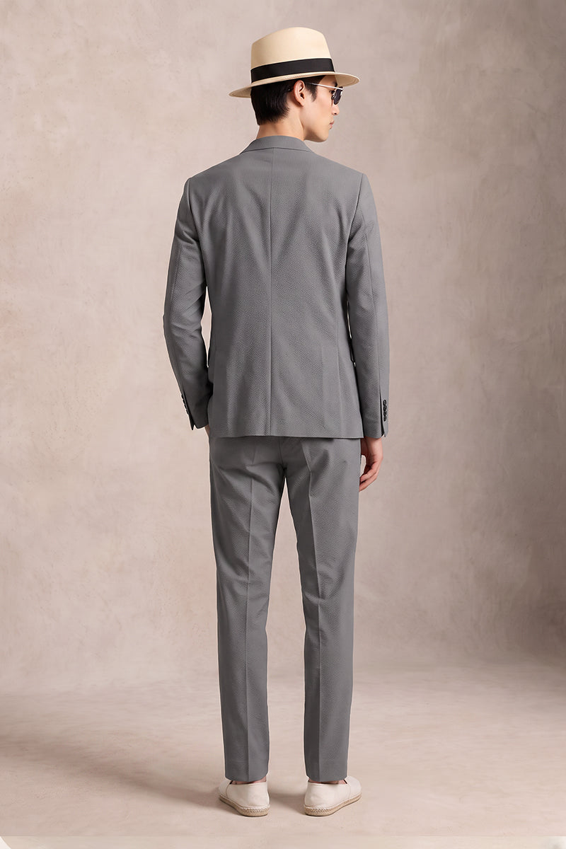 Gray 50% Merino Woo Blazers