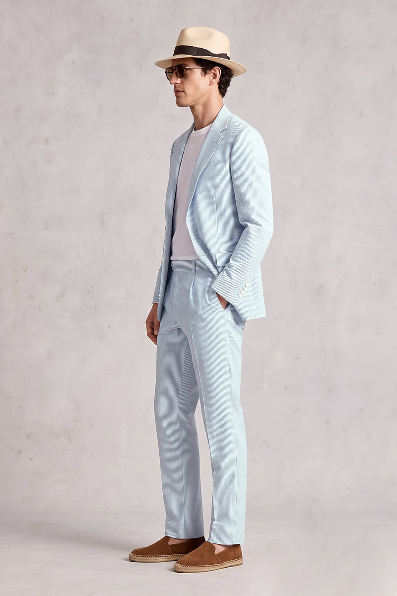 Blue 50% Merino Woo Blazers