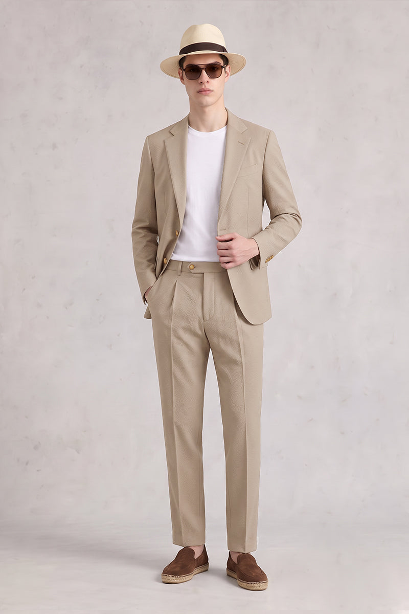 Light Brown 50% Merino Wool Suits