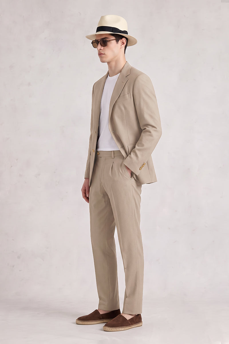 Light Brown 50% Merino Wool Suits