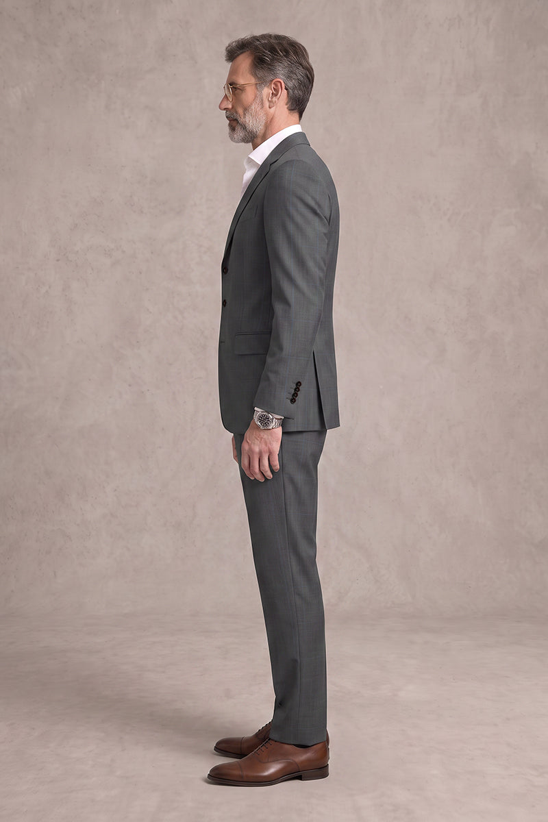 Gray 50% Merino Wool Suits
