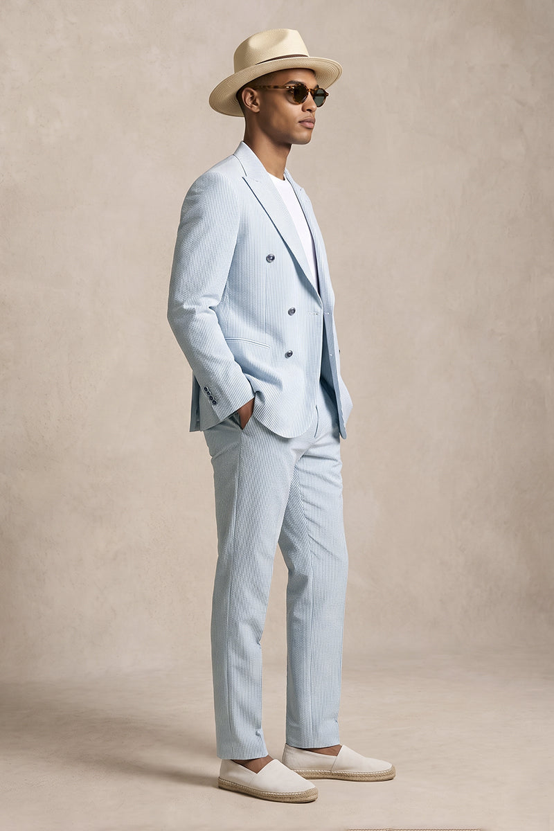Sky Blue 50% Merino Wool Suits