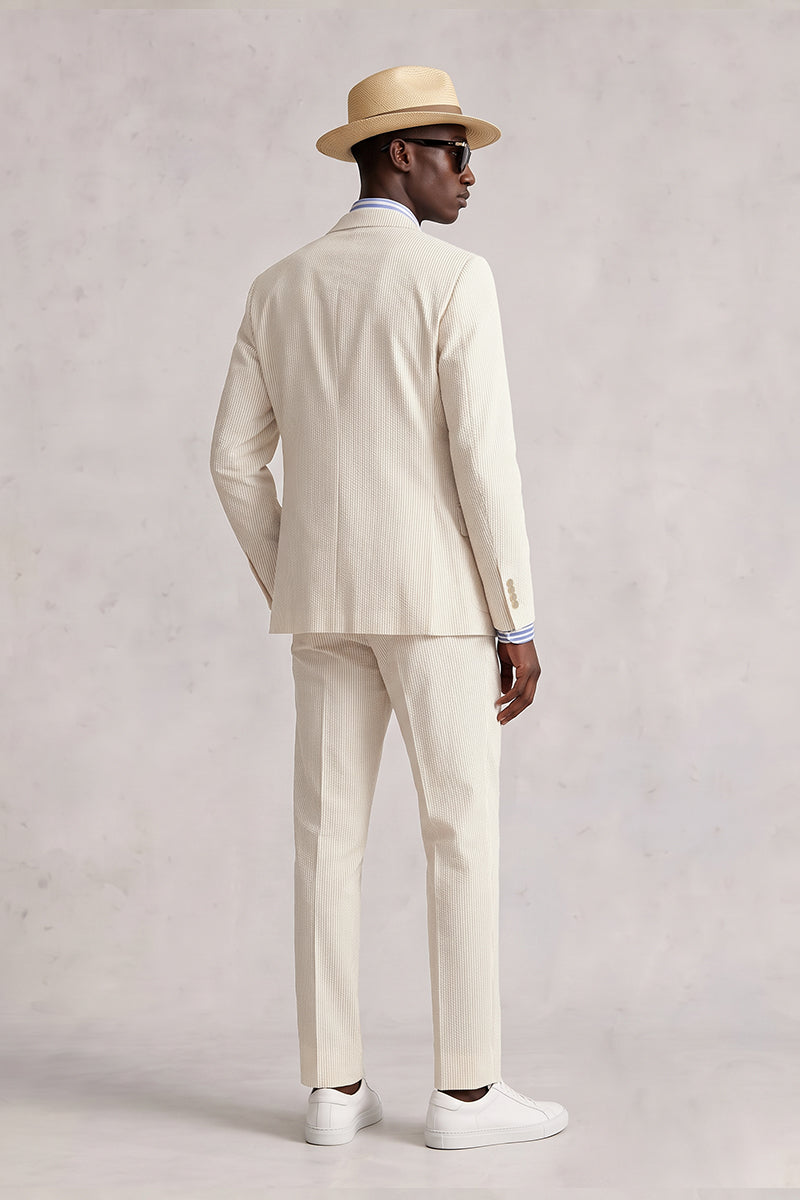 Beige 50% Merino Wool Suits
