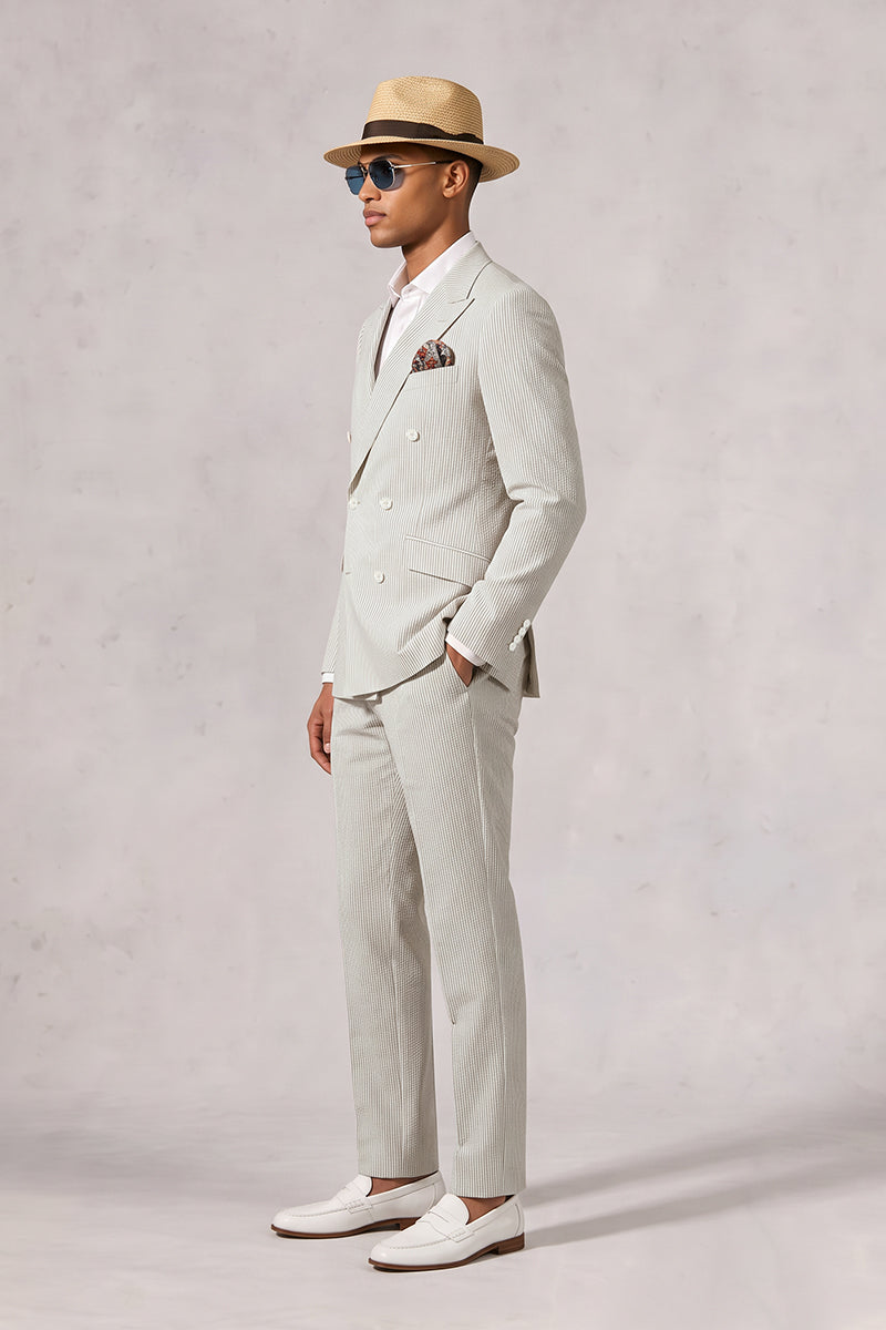 Light Gray 50% Merino Wool Suits