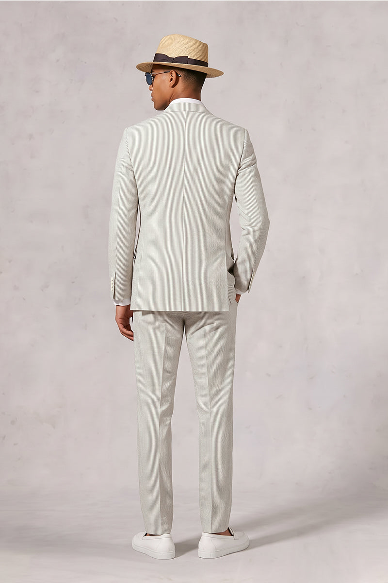Light Gray 50% Merino Wool Suits