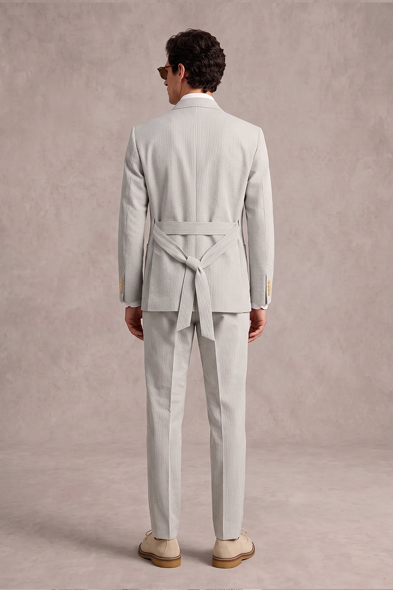 Gray 50% Merino Wool Suits
