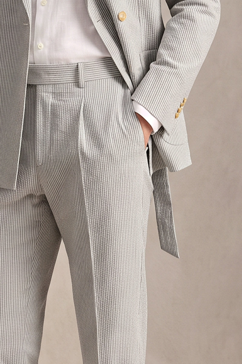 Gray 50% Merino Wool Suits