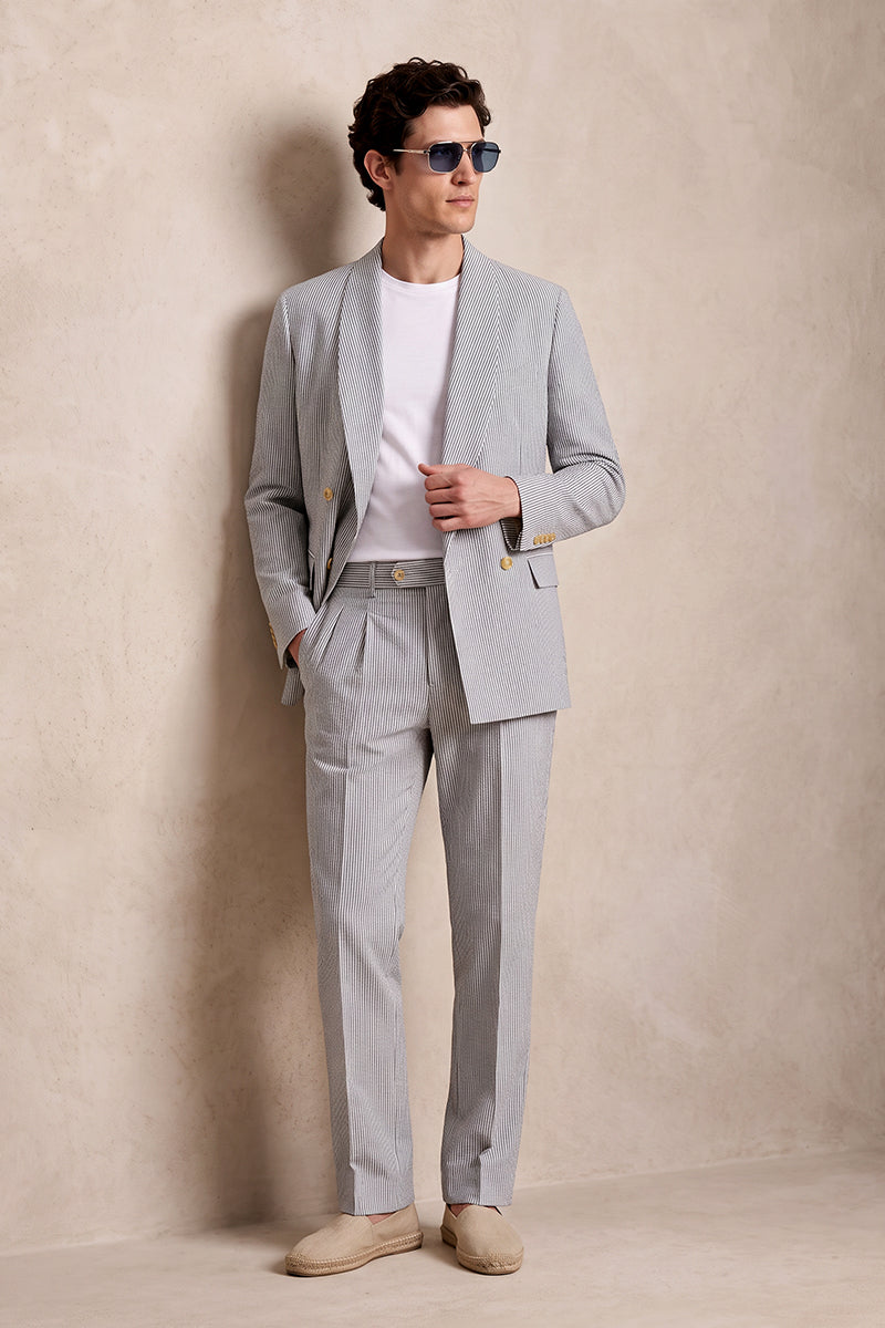 Light Gray 50% Merino Wool Suits