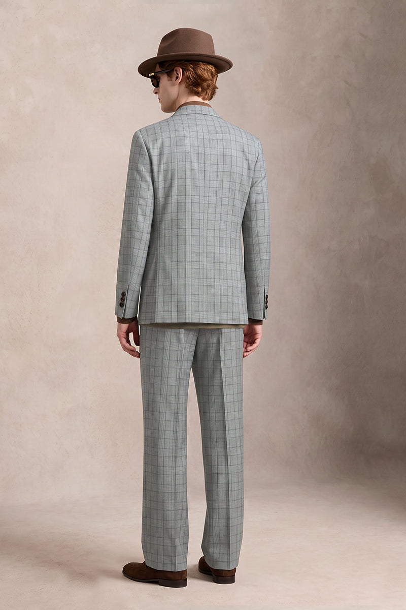 Gray 50% Merino Wool Suits