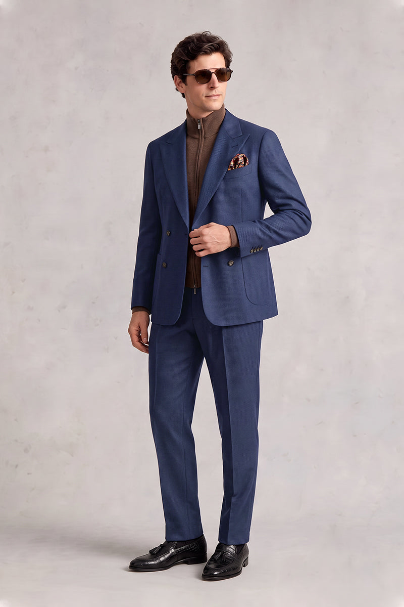 Royal Blue 100% Merino Wool Suits