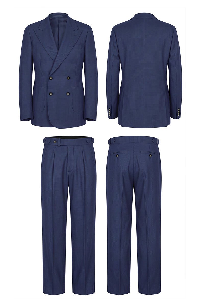 Royal Blue 100% Merino Wool Suits