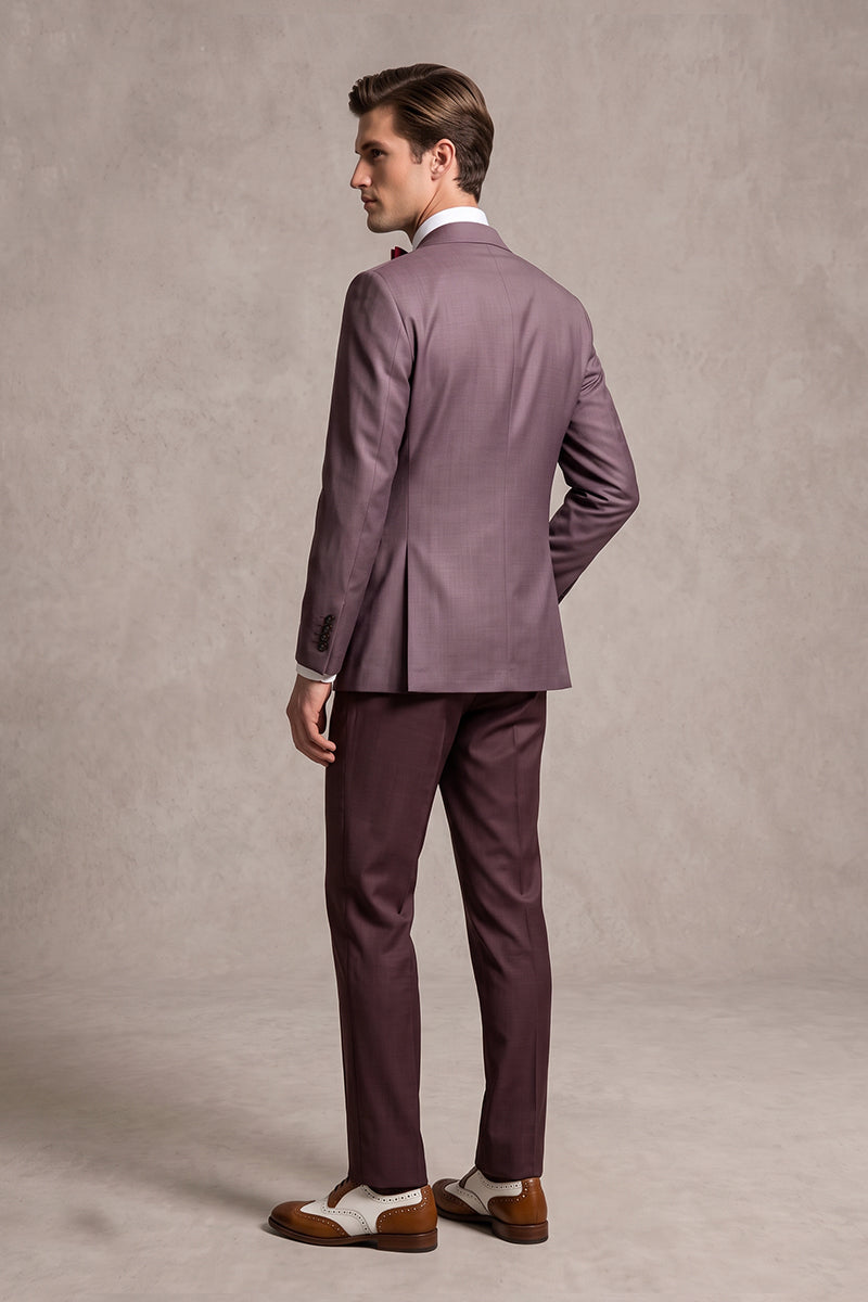 Purple 50% Merino Wool Blazers