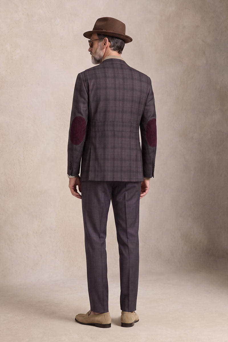 Mauve 50% Merino Wool Suits
