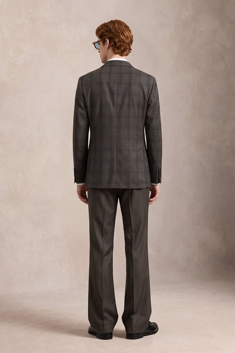 Brown 50% Merino Wool Suits