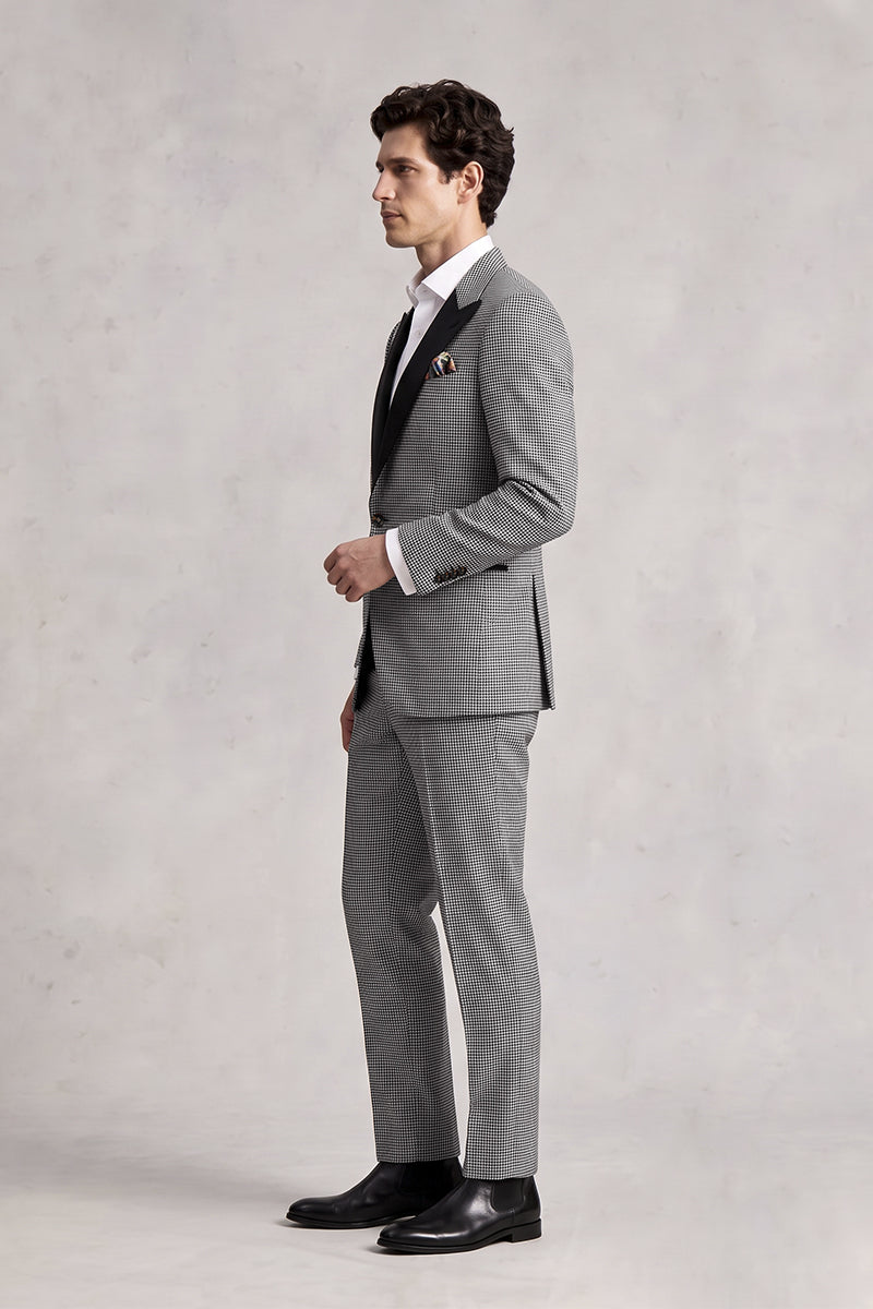 Black 100% Merino Wool Suits