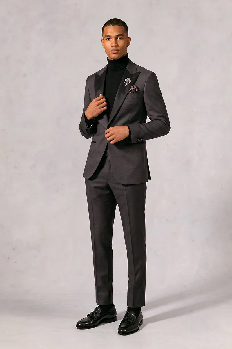 Black 30% Fine Australia Wool Suits