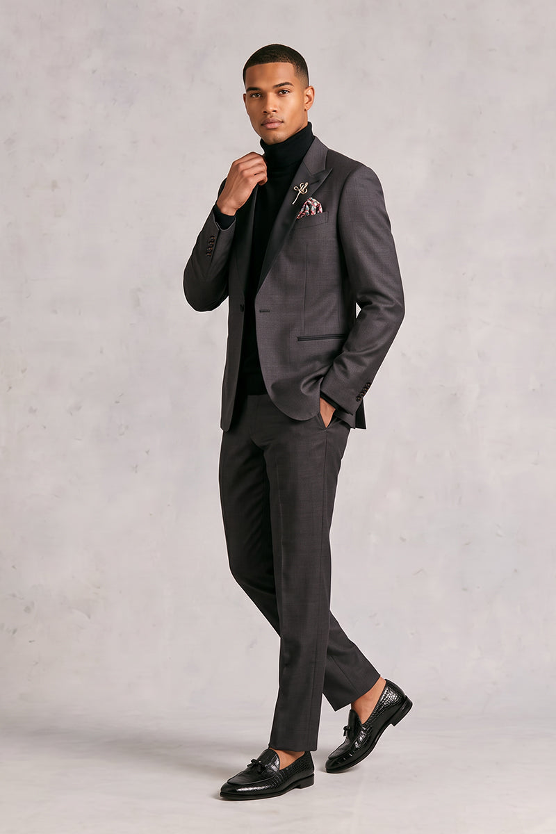 Black 30% Fine Australia Wool Suits