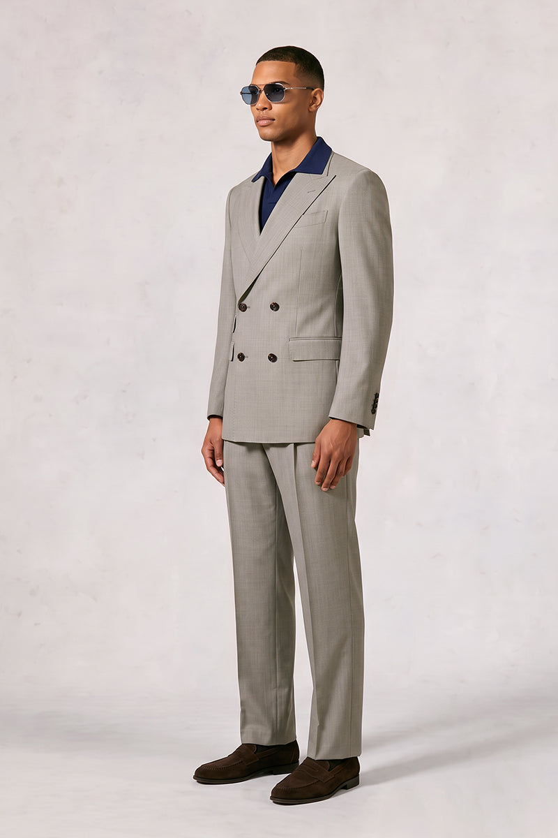 Gray 30% Merino Wool Suits