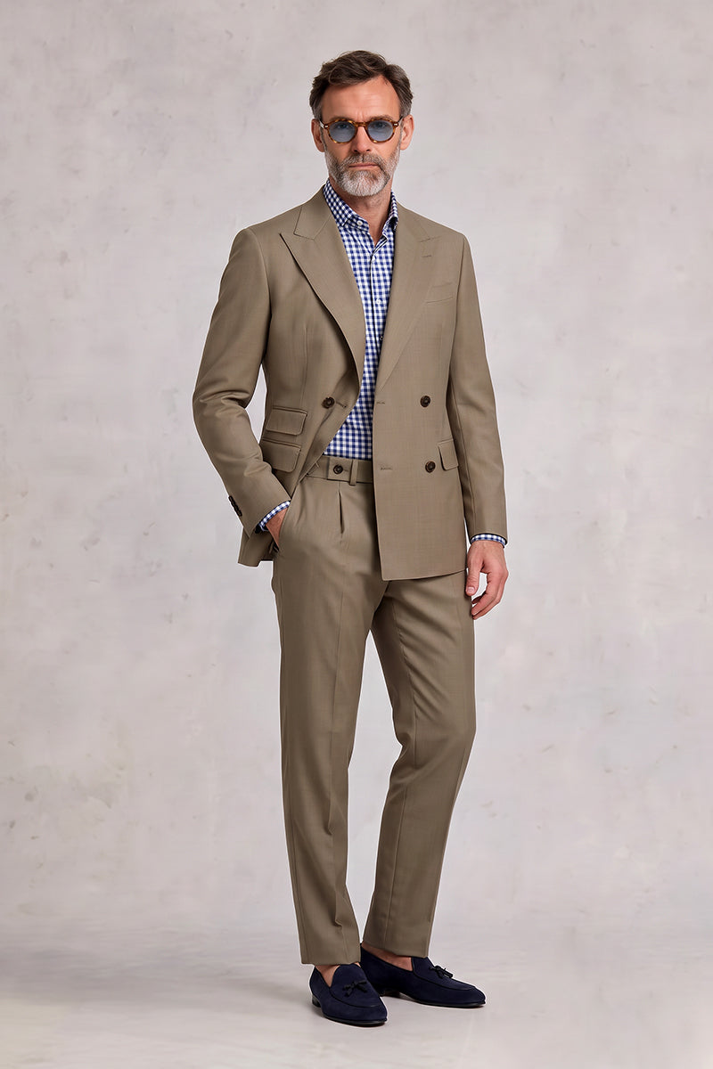 Brown 30% Merino Wool Suits