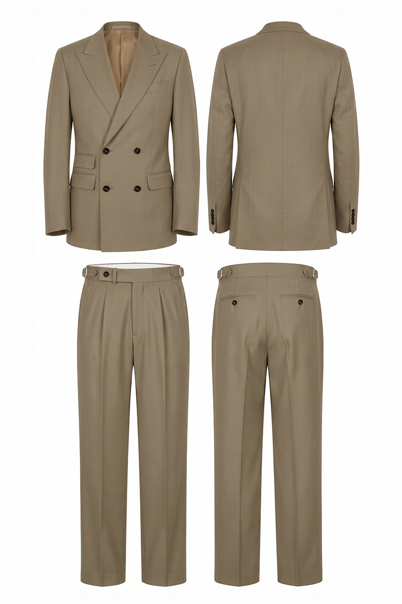 Brown 30% Merino Wool Suits