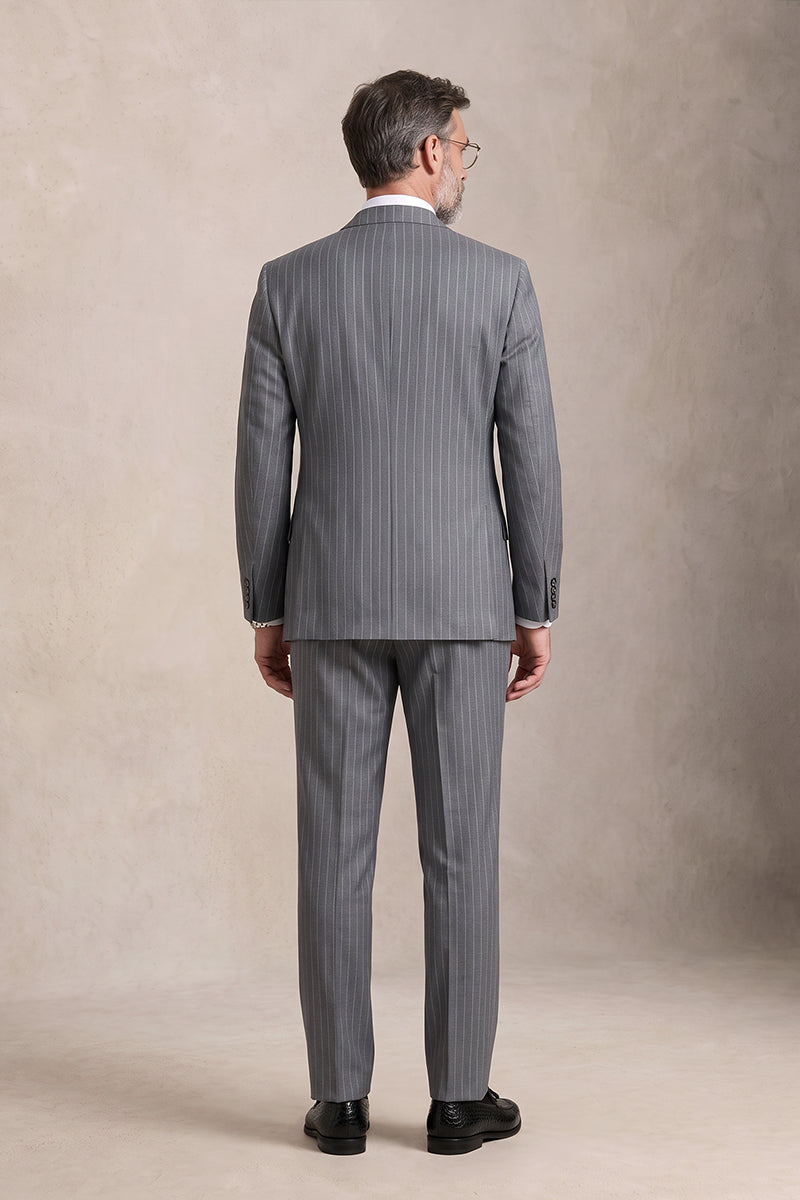 Gray 50% Merino Wool Blazers