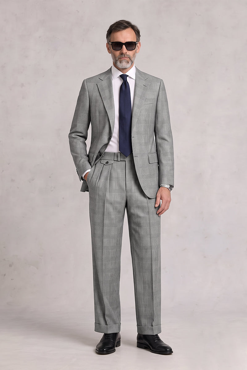 Gray 50% Merino Wool Suits