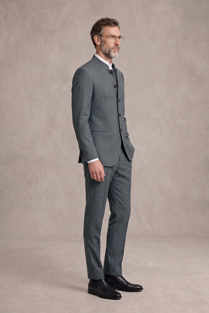 Gray 50% Merino Wool Suits