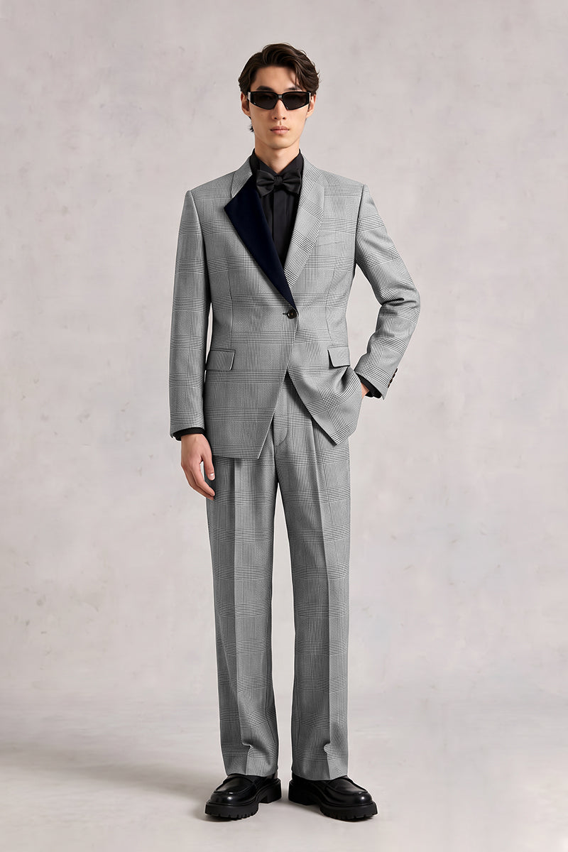 Gray 50% Merino Wool Suits