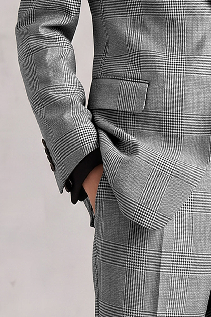 Gray 50% Merino Wool Suits