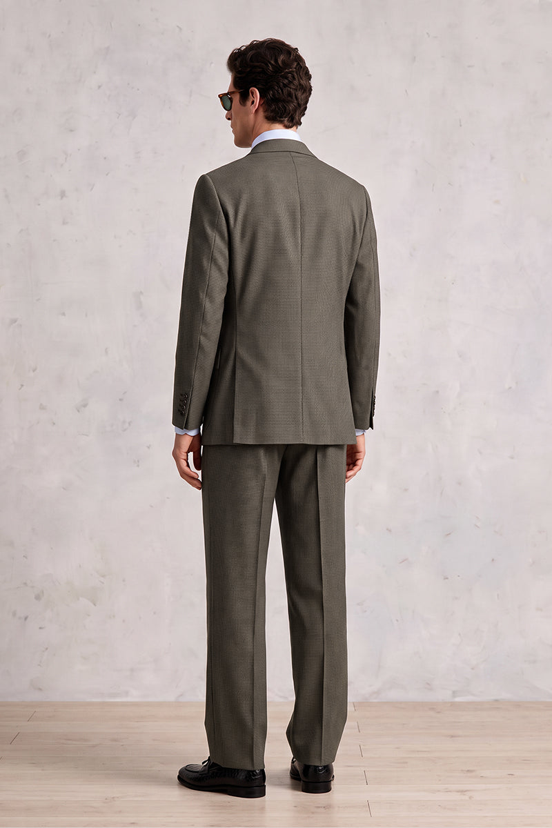 Brown 100% Merino Wool Suits