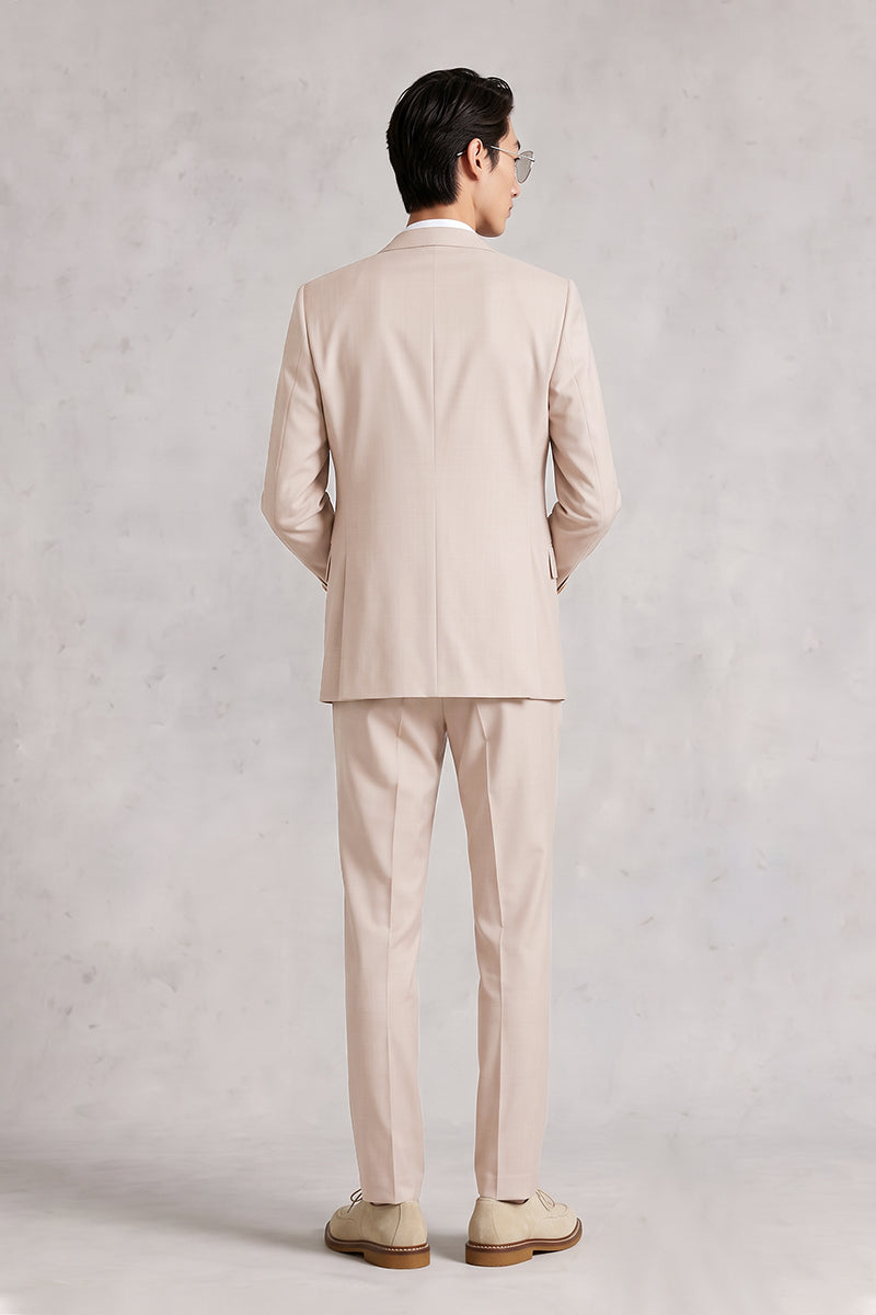 Pink 100% Merino Wool Suits