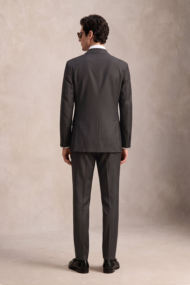 Brown 100% Merino Wool Suits