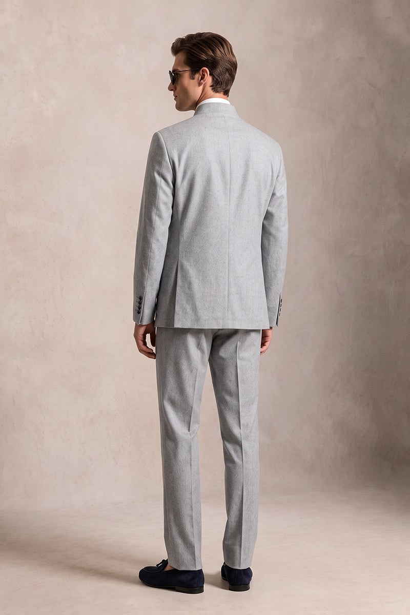 Light Gray 70% Merino Wool Suits