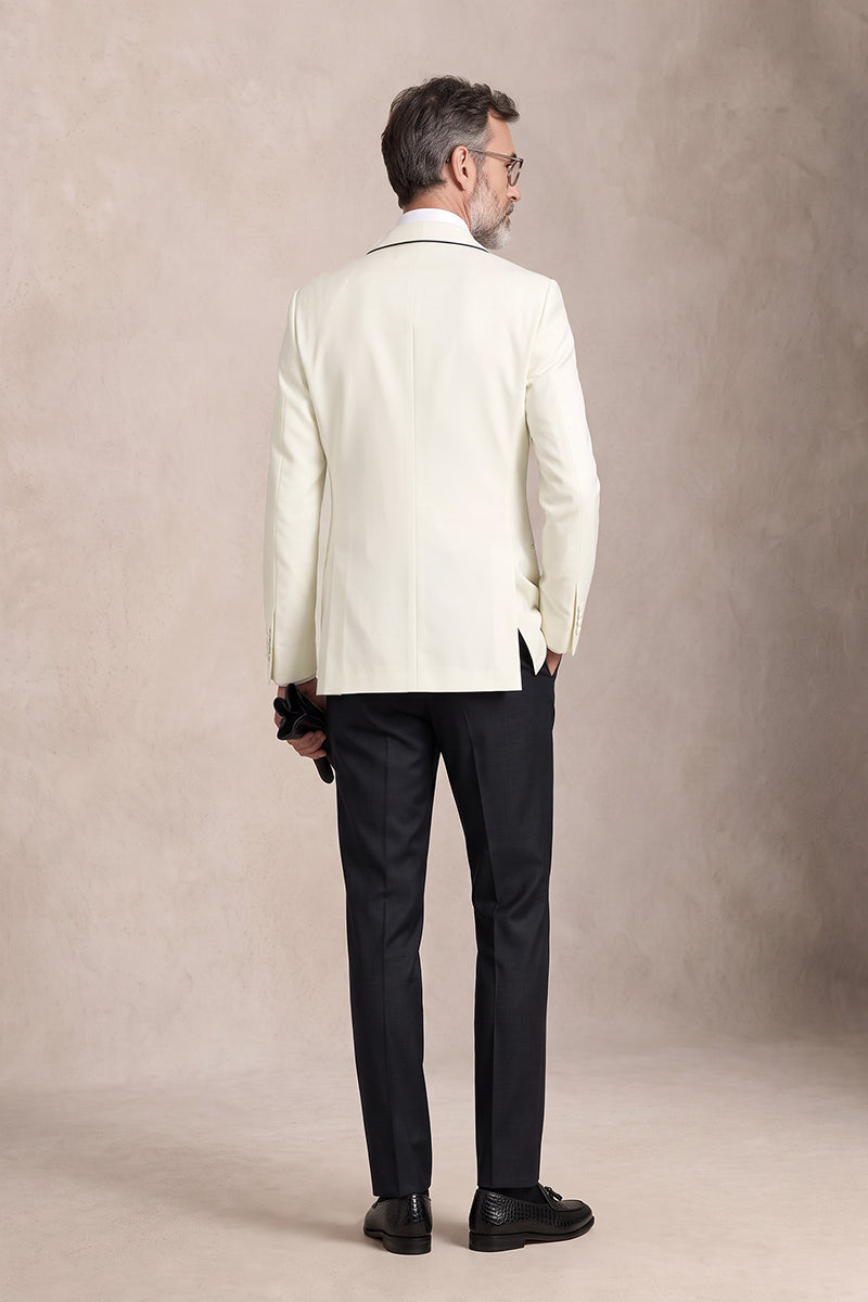 White 50% Merino Wool Suits
