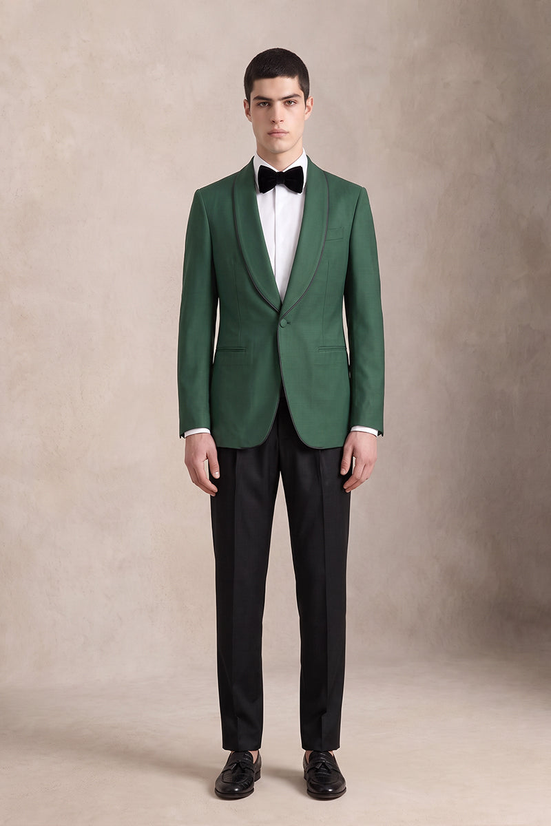 Forest Green 50% Merino Wool Suits