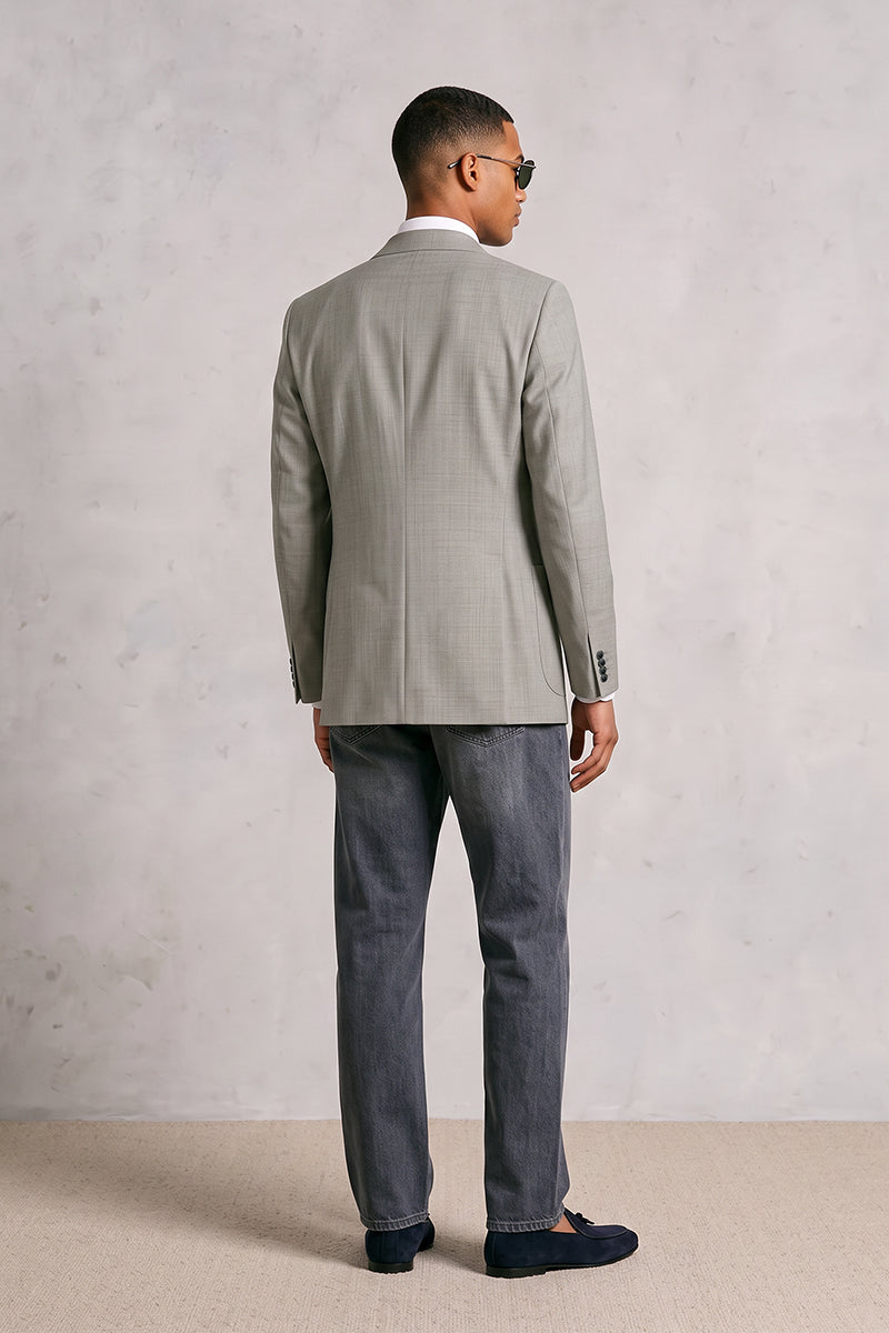 Gray 30% Merino Wool Blazers