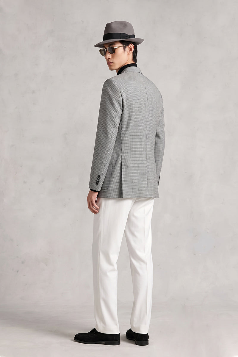 Gray 50% Merino Wool Blazers