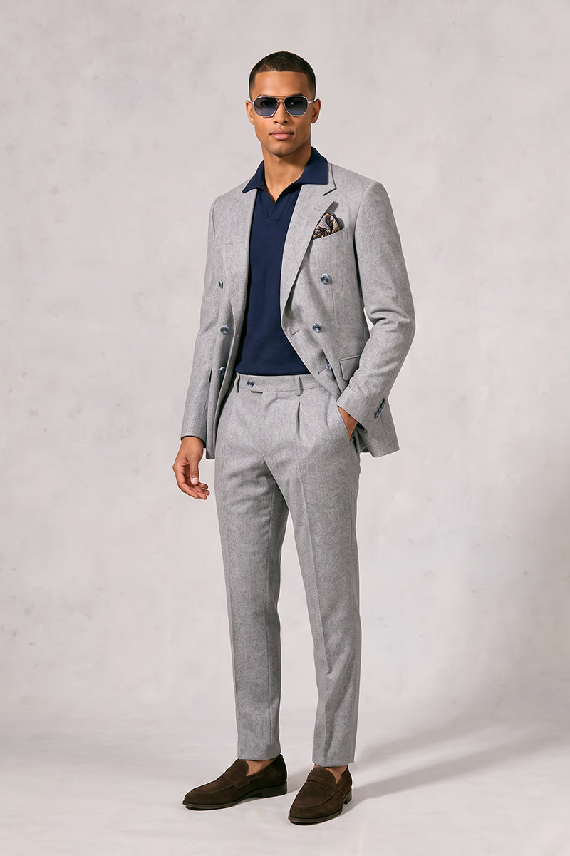 Light Gray 70% Merino Wool Suits