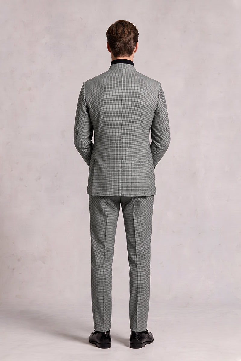 Gray 100% Merino Wool Suits