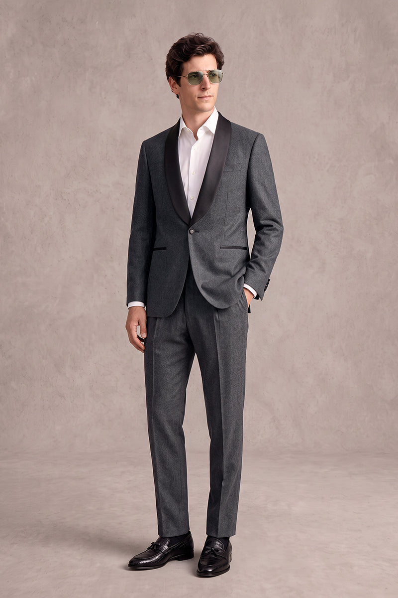 Black 70% Merino Wool Suits