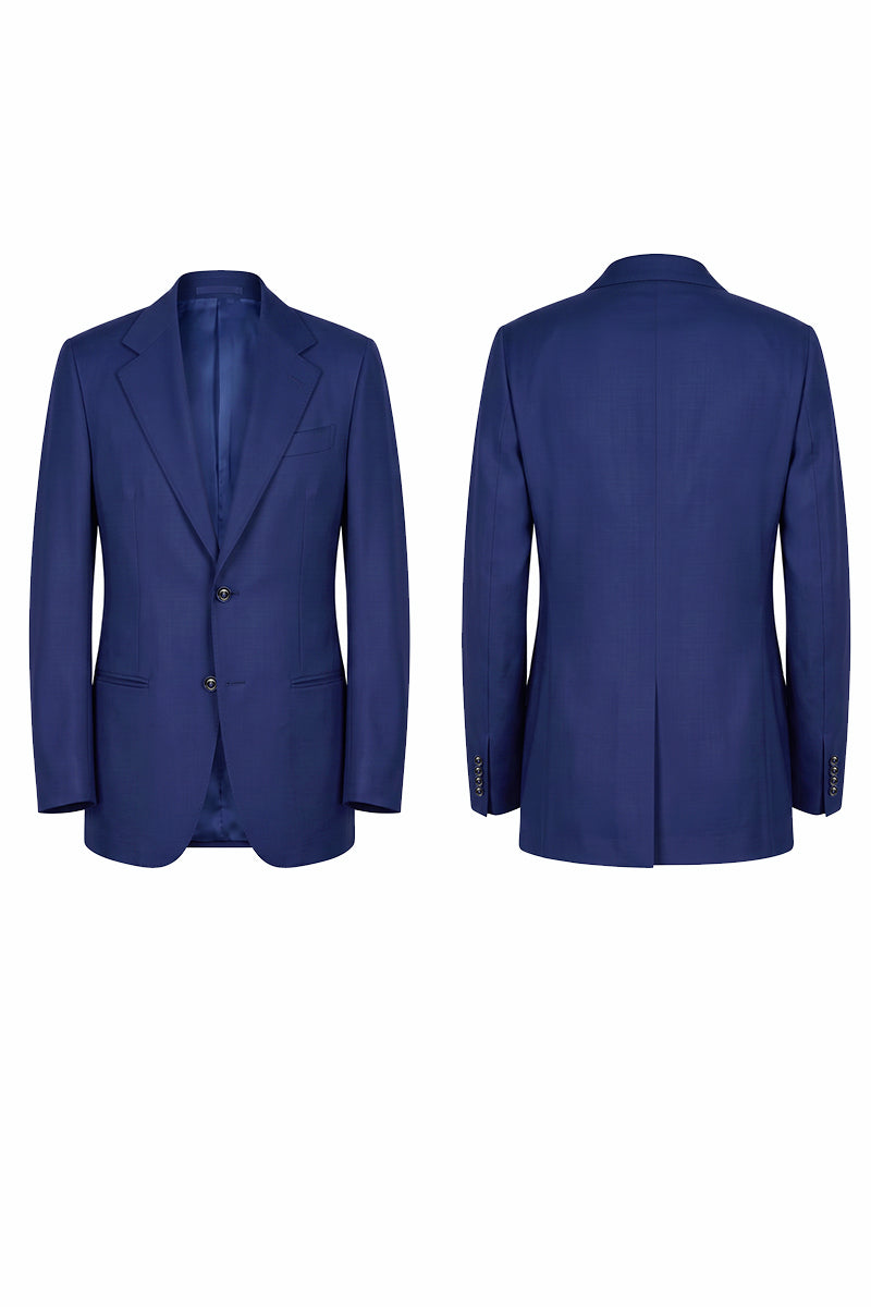 Royal Blue 70% Merino Wool Blazers