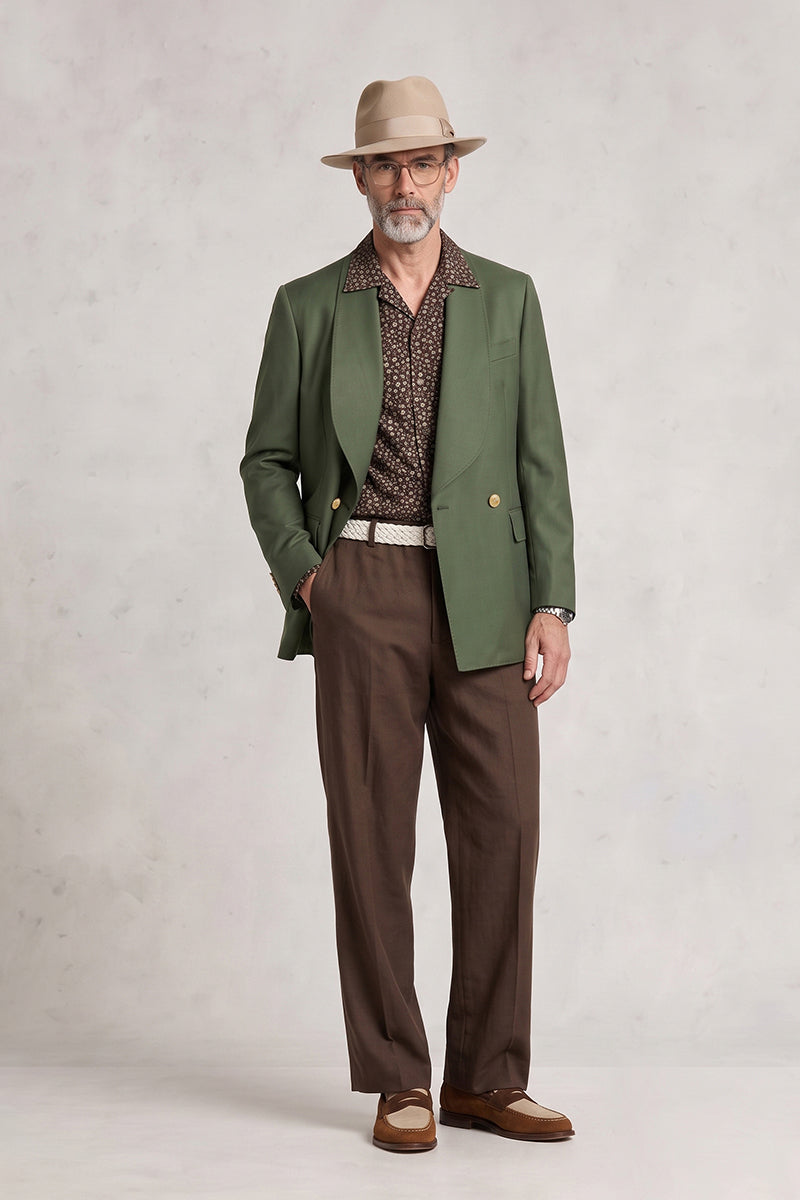 Forest Green  50% Merino Wool Blazers