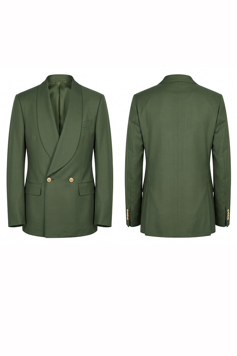Forest Green  50% Merino Wool Blazers
