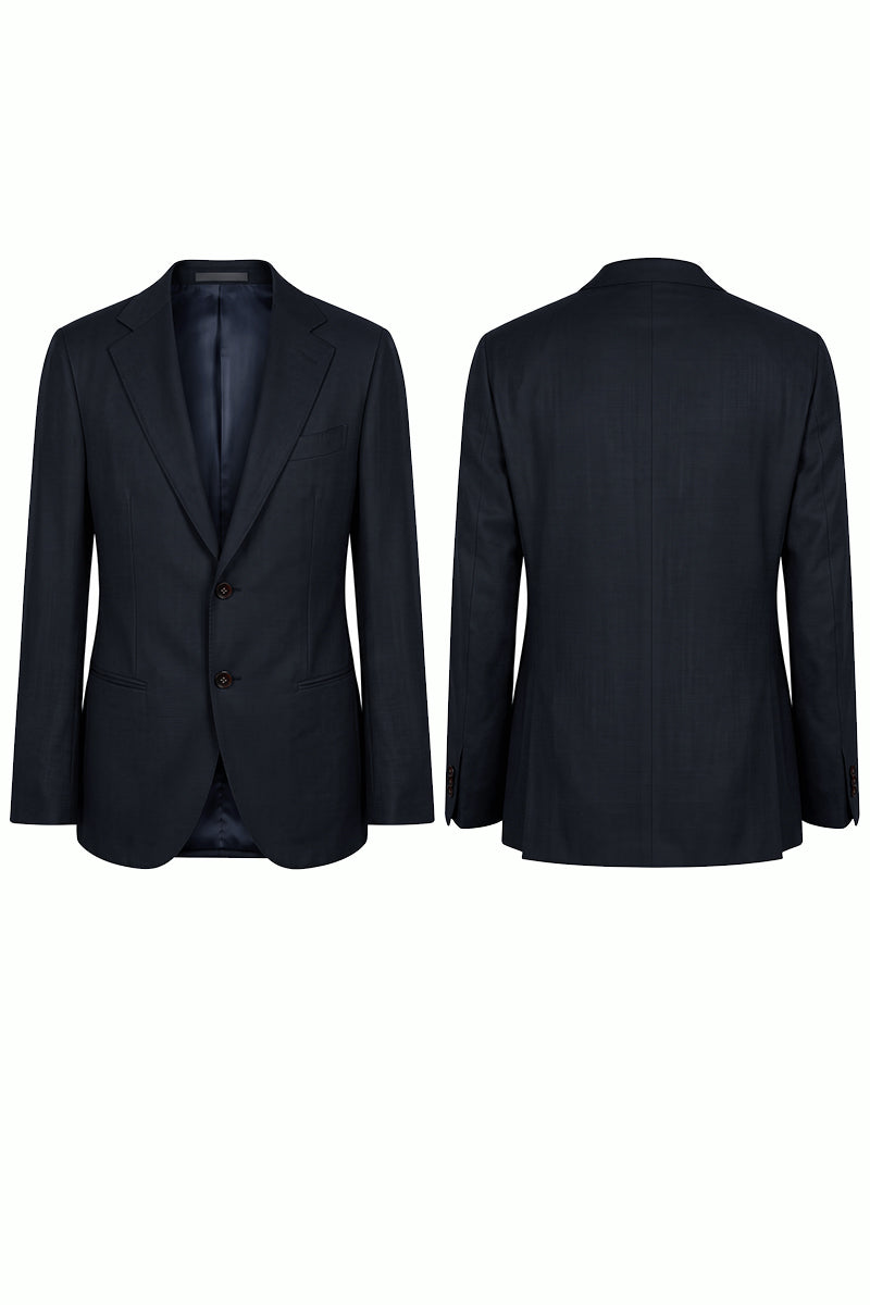 Navy 50% Merino Wool Blazers