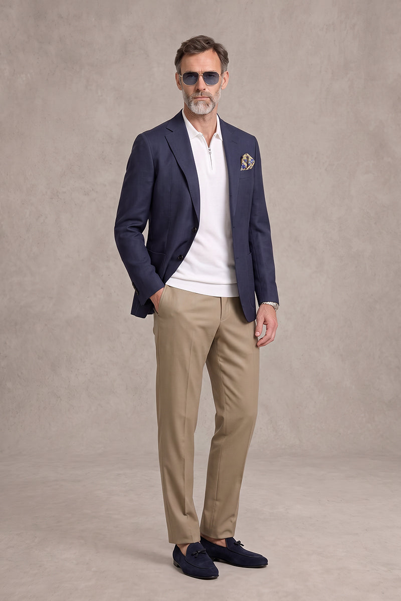 Slate Blue 30% Merino Wool Blazers