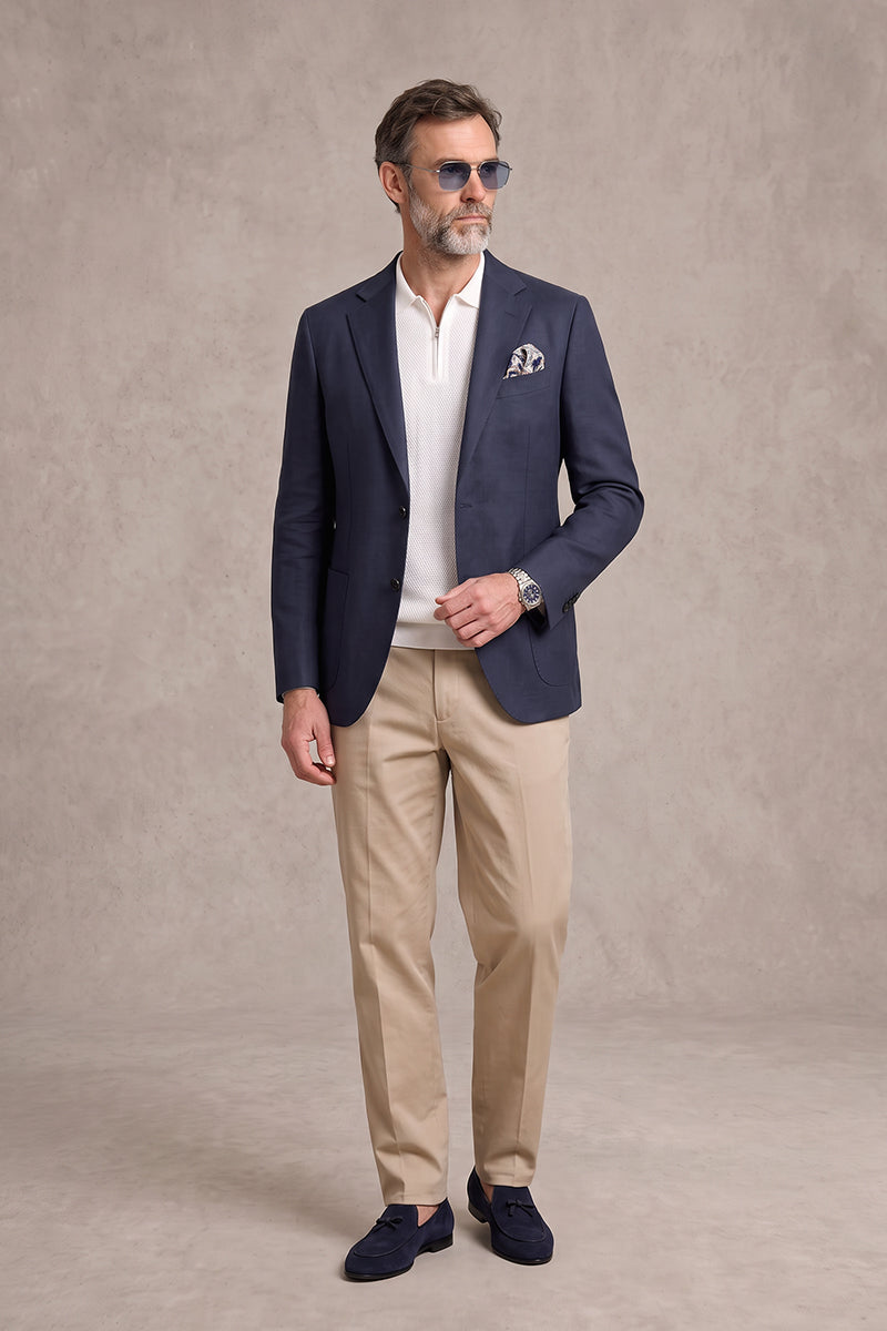 Slate Blue 30% Merino Wool Blazers