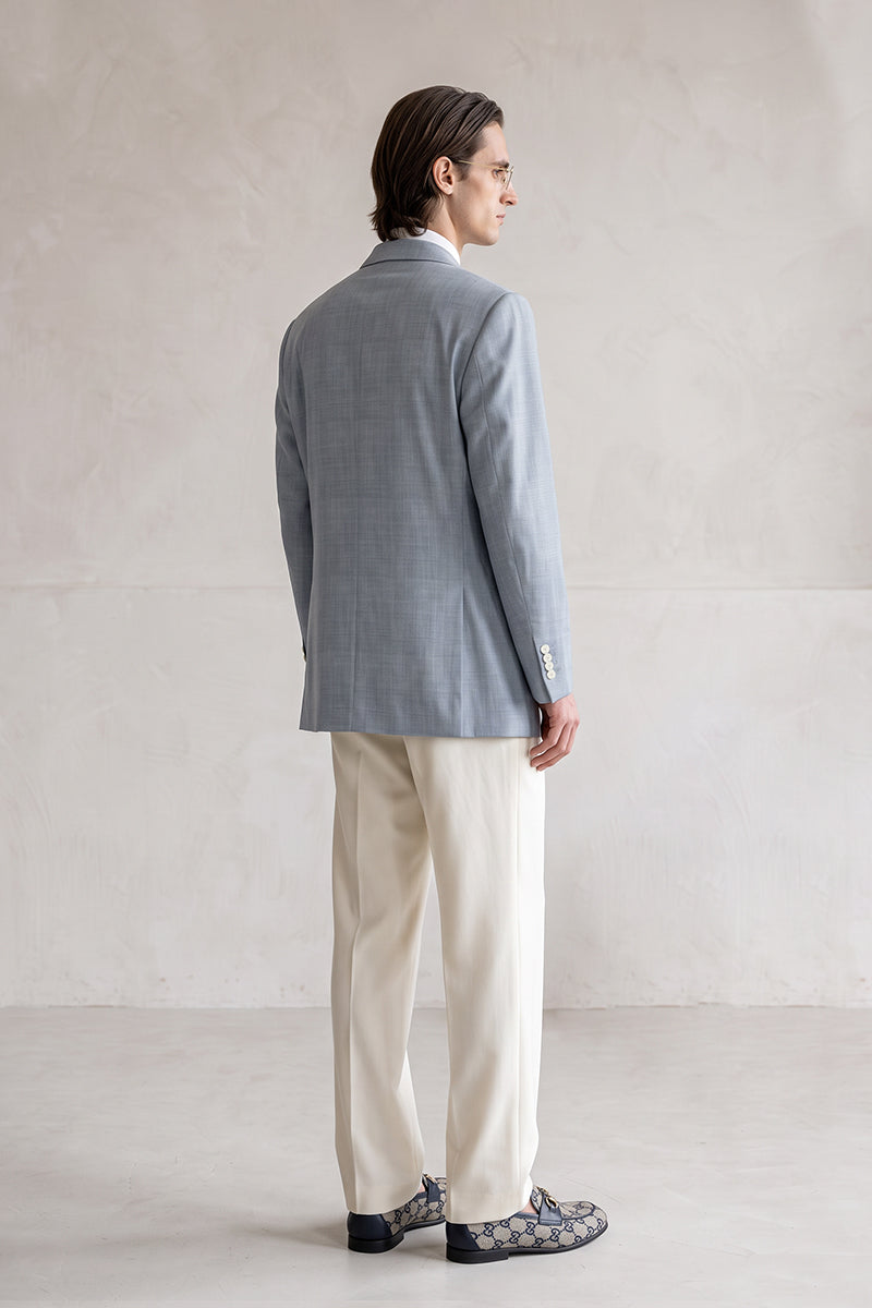 Gray 30% Merino Wool Blazers
